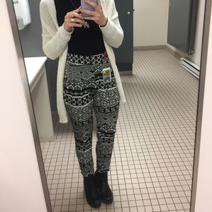 High Waisted Straight Leg Pants